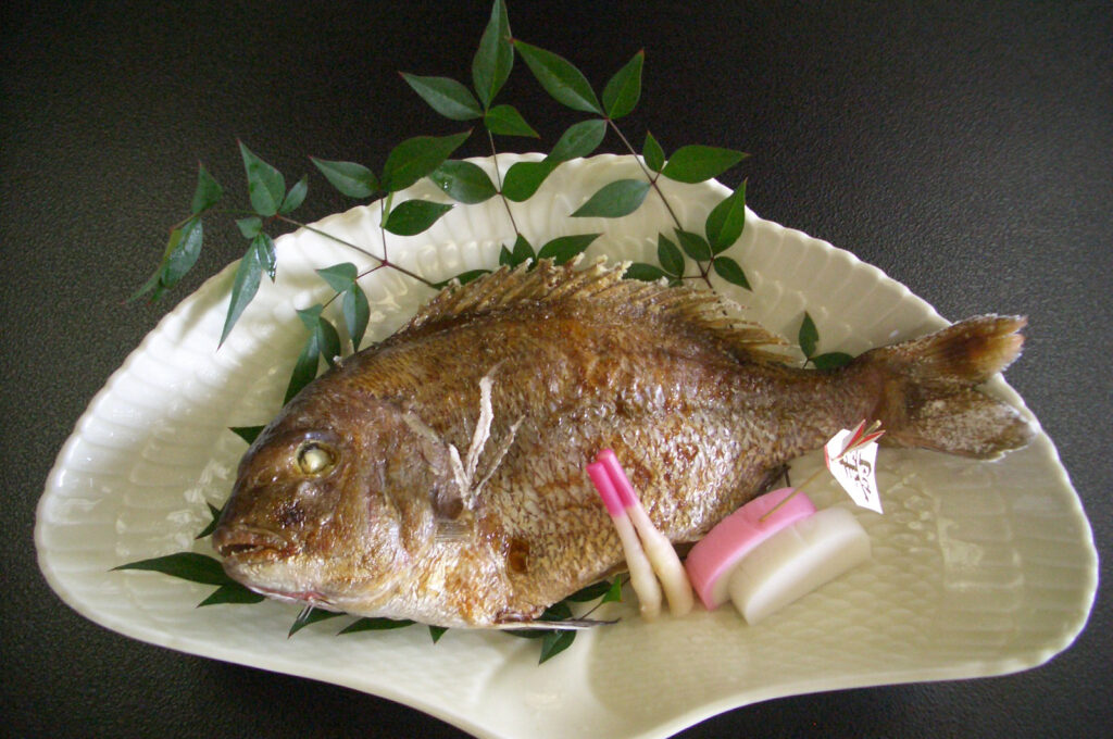 Grilled Red Seabream (Reservation Required; Market Price)